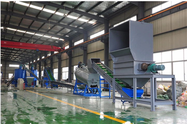 Agriculture LDPE HDPE PE PP Film Flakes Washing Crushing Drying Recycling Machine Production Line