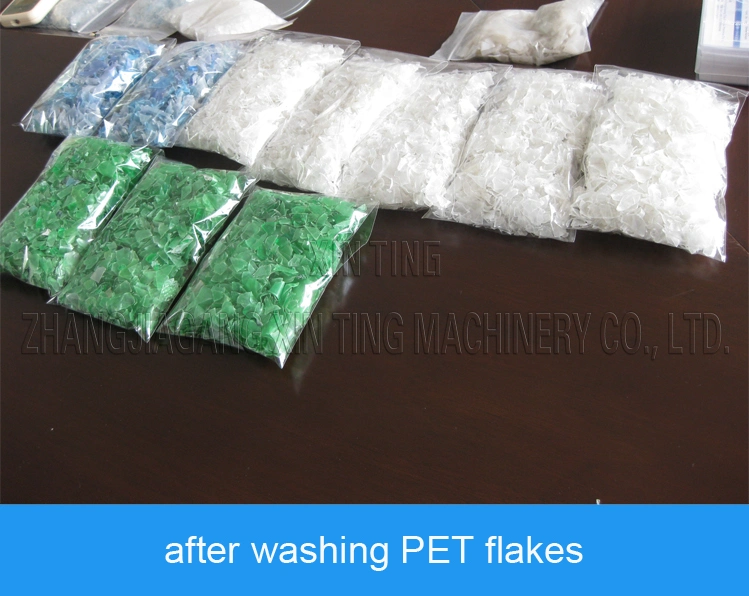 Wasted Plastic Pet HDPE Milk Bottle Flakes Scraps PE LDPE Film PP Woven Shopping Bag Crushing Washing Pelletizing Granulating Recycling Line