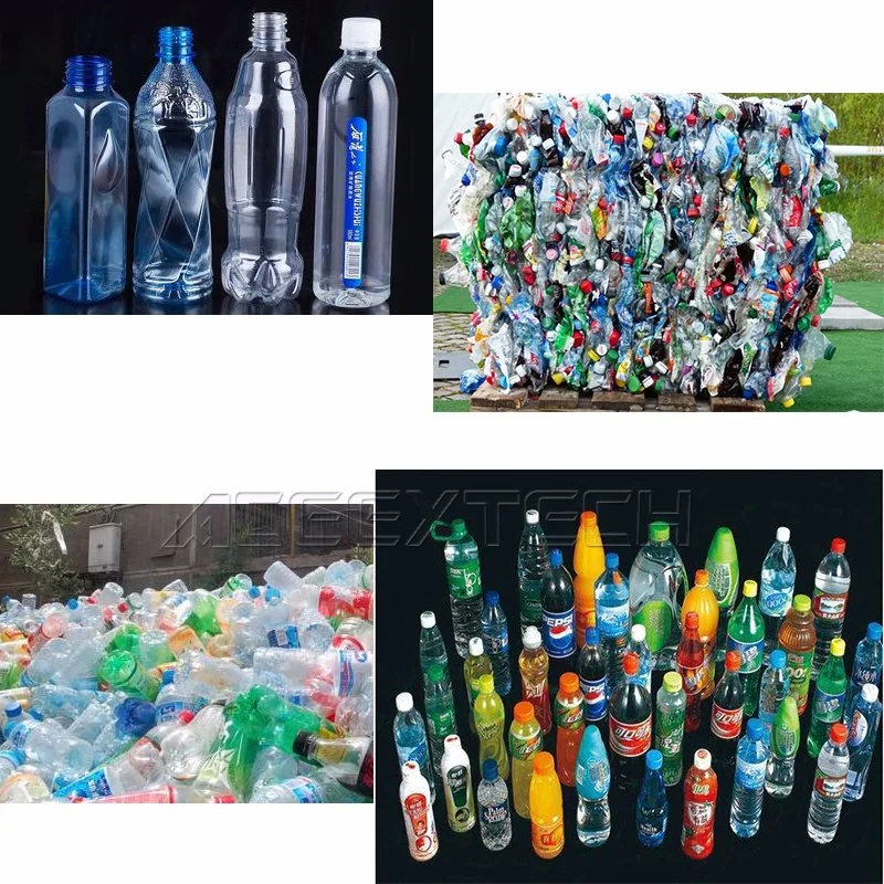 Waste Plastic Pet Bottle HDPE LDPE PP Film Recycling Washing and Dry Line