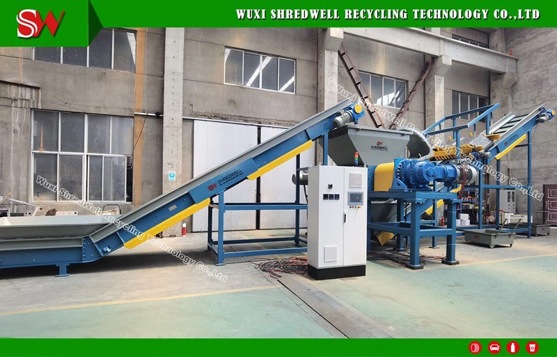 Scrap/Waset Metal Recycling Machine Metal Drum Shredding Equipment