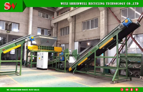 Shredwell Manufacturing Weee Materials Diretriz Máquina de trituração